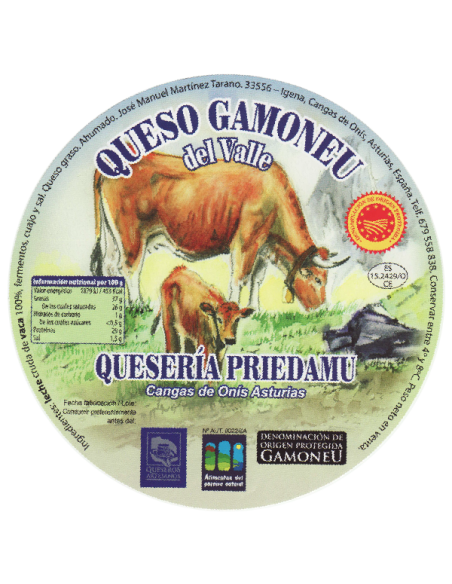 GAMONEU  QUESERÍA PREIDAMU (MEZCLA)