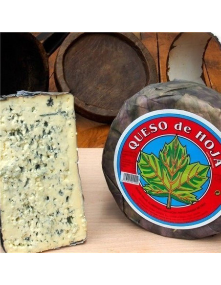 QUESO DE VACA AZUL LA FUEYA PICON HOJAS