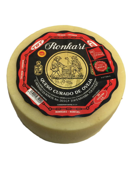 QUESO DE OVEJA VALLE DEL RONCAL