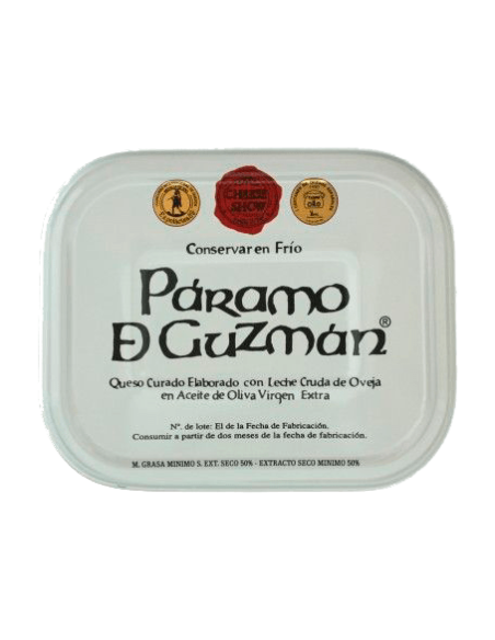 QUESO OVEJA CURADO PARAMO DEL GUZMAN EN ACEITE (UNIDAD)