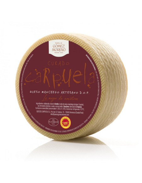 QUESO DE OVEJA CURADO CARPUELA GOMEZ MORENO