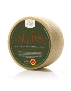 QUESO DE OVEJA SEMI CURADO CARPUELA GOMEZ MORENO