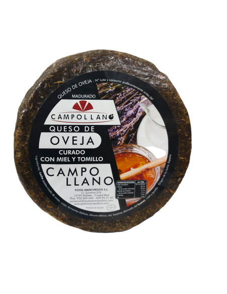 QUESO OVEJA CON MIEL Y TOMILLO CAMPOLLANO