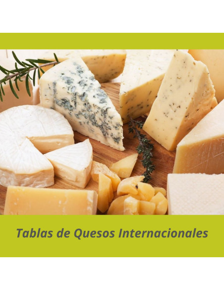 TABLAS DE QUESOS INTERNACIONALES