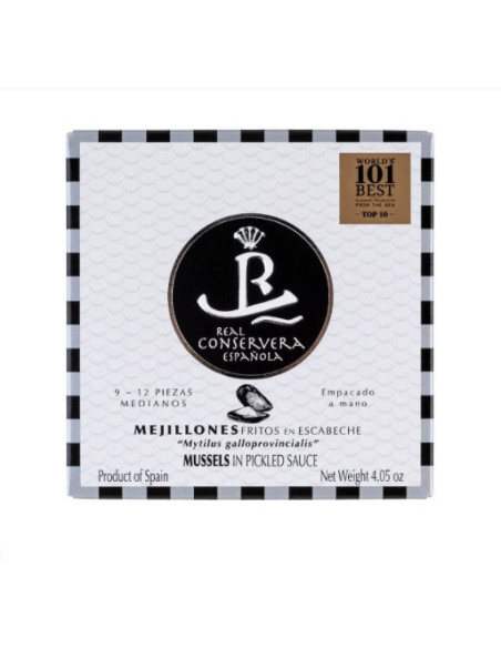 MEJILLONES ESCABECHE 09/12 REAL CONSERVERA