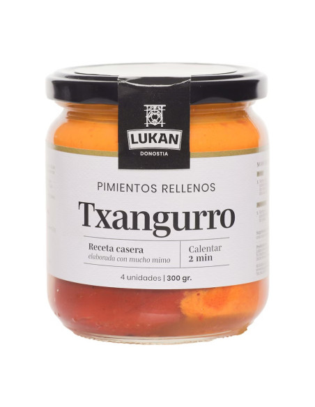 PIMIENTOS RELLENOS DE TXANGURRO LUKAN