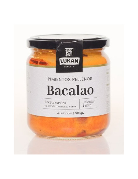 PIMIENTOS RELLENOS DE BACALAO LUKAN