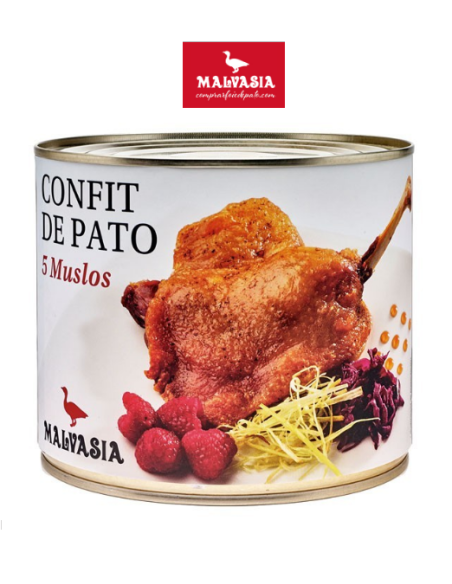 CONFIT DE PATO  5  MUSLOS MALVASIA