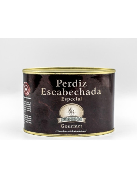 PERDIZ ESCABECHADA ESPECIAL GOURMET ARNALDOS
